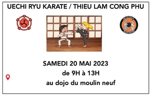 INTERCLUB AMV KARATE - à Aulnay sous bois de 9h à 13h au gymnase du moulin neuf